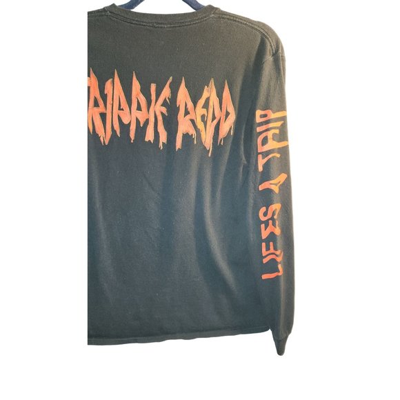 Unisex Medium Trippy Redd Long Sleeve Black Tshirt Concert SfPf Home •65 - Picture 8 of 9